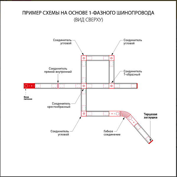 Ввод питания Elektrostandard TRP-1-1-BK 4690389112652 a039506