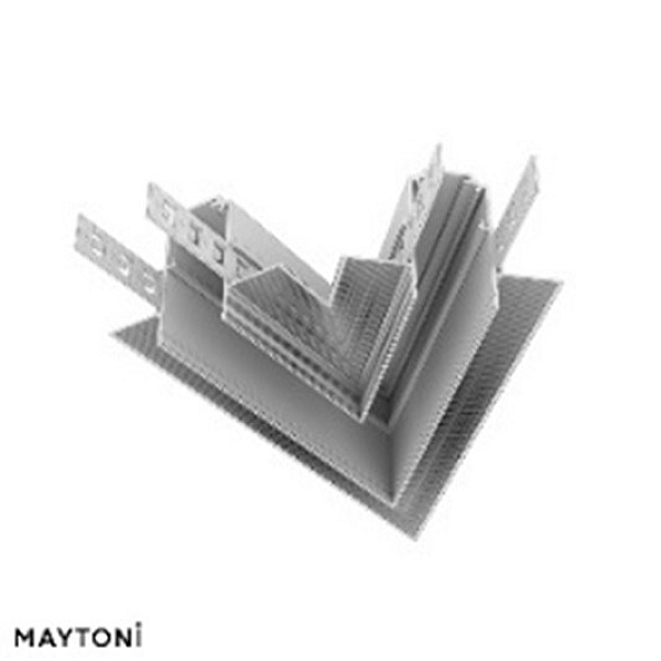Коннектор L-образный 45 Maytoni Technical Magnetic Exility TRA034CLS-42.12W
