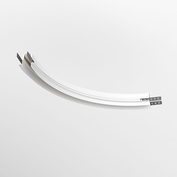 Угловой коннектор для магнитного однофазного трека Maytoni Technical Exility TRA044-angle-W