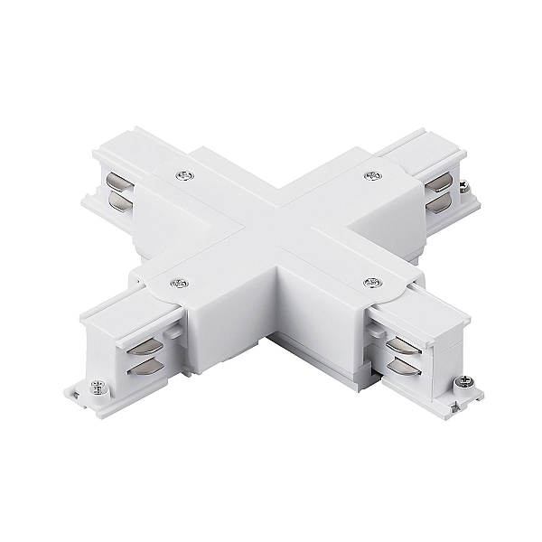 Соединение крестовое с подводом питания к треку 5040xx-(F)/(R) Quattro Lightstar 504146-FR
