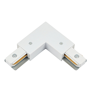 Коннектор угловой с вводом питания для однофазного шинопровода Myfar Accessories for Single MT0101-CLP-W
