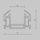 Профиль Maytoni Technical Accessories for tracks Trinity TRA005MP-312S
