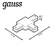 Коннектор T-образный Gauss TR110