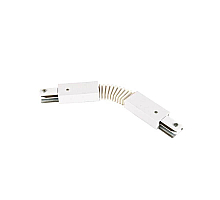 Соединитель для шинопроводов гибкий Volpe UBX-Q122 G24 WHITE 1 POLYBAG UL-00006058