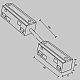 Коннектор гибкий Maytoni Technical Exility TRA034CPC-42B-15-1