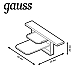 Заглушка Gauss TR144