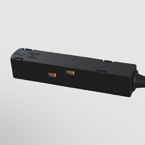 Угловой коннектор питания для магнитного шинопровода Maytoni Magnetic track system TRA004CPC-22B