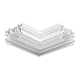 Коннектор угловой Ambrella Light Magnetic Ultra slim GV1151
