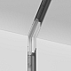Угловой коннектор 90° для встраиваемого однофазного шинопровода Maytoni Technical Gravity TRA010ICL-22W