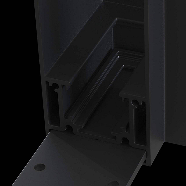 Угловой коннектор для магнитного шинопровода Maytoni Accessories for tracks TRA004CL-21B