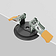 Встраиваемая потолочная чаша для вертикального шинопровода Maytoni Technical ARITY Accessories for tracks Arity TRA234RCB-B