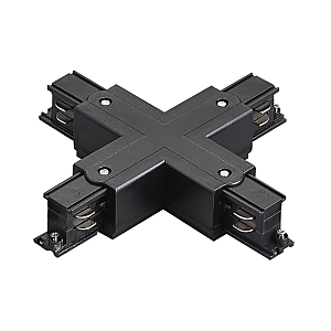 Соединение крестовое с подводом питания к треку 5040xx-(F)/(R) Lightstar Quattro 504147-FR