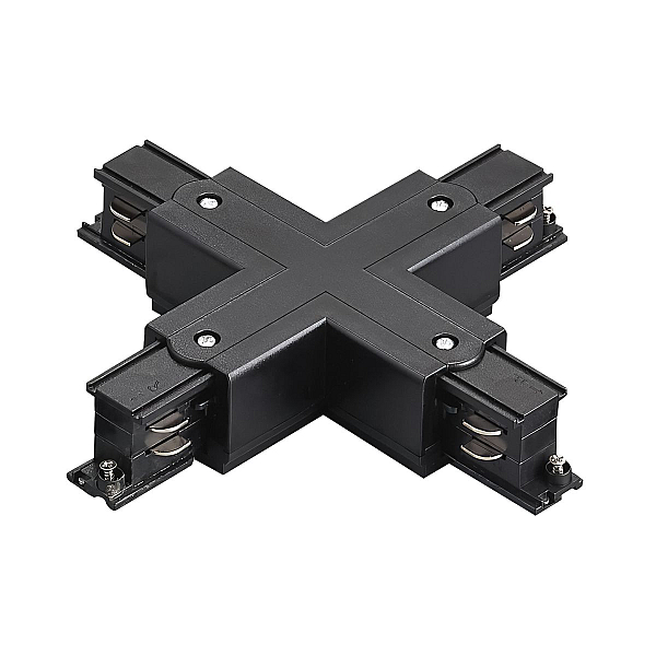 Соединение крестовое с подводом питания к треку 5040xx-(F)/(R) Quattro Lightstar 504147-FR