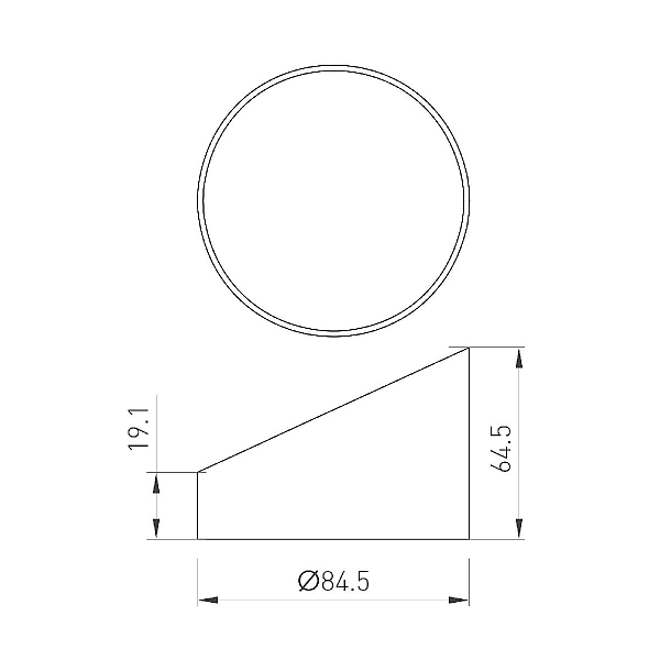Бленда Arlight LGD-HOOD-R85 (WH) 046771