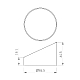 Бленда Arlight LGD-HOOD-R85 (WH) 046771