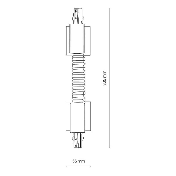 Konnektor gibkiy nowodvorski ctls power 8677