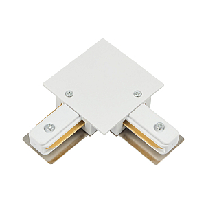 Коннектор угловой для однофазного шинопровода Myfar Accessories for Single MT0102-CL-W