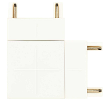 Коннектор угловой Эра TRM-S5-CC WH Б0059023