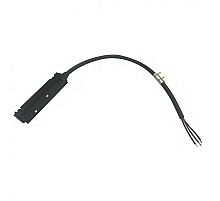 Ввод питания для магнитного шинопровода iLedex Vision48-22 POWER INN 4822-L390-BK