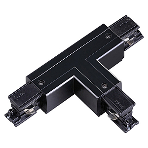 Коннектор Т-образный Novotech track black 3phase 135057