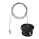 Потолочная чаша Arlight MAG-ORIENT-CANOPY-BUILT-POWER-L1500 (BK) (Металл) 062605