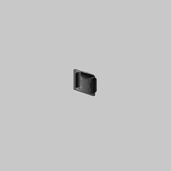 Заглушки к накладному/встраиваемому шинопроводу Exility X 2шт, черные Maytoni Technical EXILITY X Accessories for tracks Exility X TRA239EC-41B