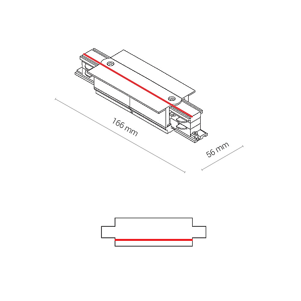 Konnektor pryamoy nowodvorski ctls power 8685
