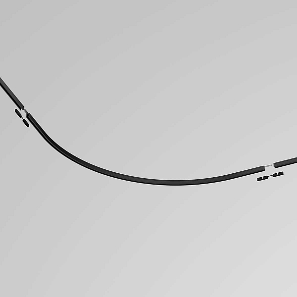 Коннектор радиусный D900 накладной Levity Maytoni Technical TRA184-R900-11B-1