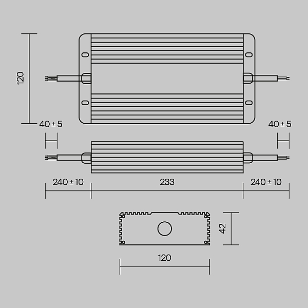 Блок питания Maytoni PSL008-400W-48V-IP67
