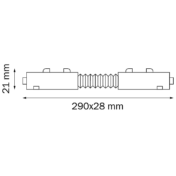 Соединитель гибкий для однофазного трека Lightstar Teta 505156