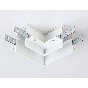 Коннектор угловой для встраиваемого шинопровода под ГКЛ 9,5мм Ambrella Light Magnetic Standard GL3352-9.5