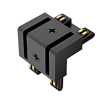 Коннектор угловой Arlight MAG-VIBE-CON-L90-INT-POWER (BK, внутренний) 044185
