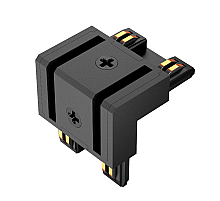 Коннектор угловой Arlight MAG-VIBE-CON-L90-INT-POWER (BK, внутренний) 044185