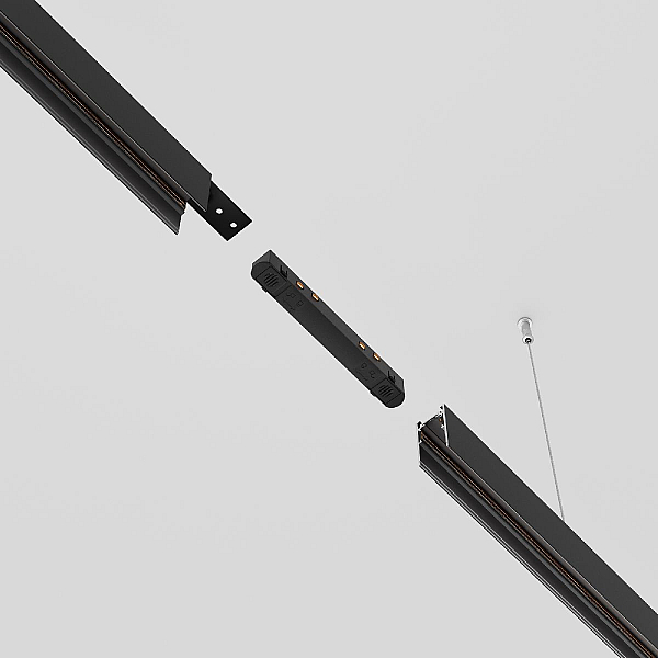 Коннектор питания прямой Maytoni Technical Exility Busbur TRA034PC-42B