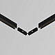 Коннектор питания угловой Maytoni Technical Accessories for tracks Levity TRA184CPC-1B-3