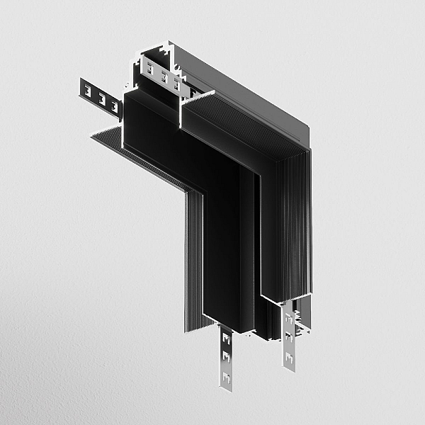 Угловой коннектор внутренний для магнитного шинопровода Maytoni Accessories for tracks TRA004ICL-22B