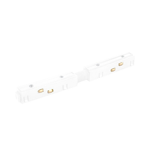 Коннектор прямой для магнитного шинопровода  Crystal Lux CLT 0.203 03 WH