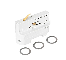 Адаптер для трехфазного трекового светильника Arlight LGD-4TR-ADAPTER-2-WH (D) (IP20 Пластик) 056702