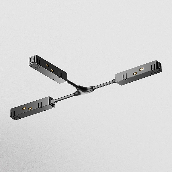 Коннектор питания T-образный Maytoni Technical Gravity TRA004CWT-22B