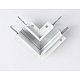 Коннектор угловой для встраиваемого шинопровода под ГКЛ 9,5мм Ambrella Light Magnetic Standard GL3352-9.5