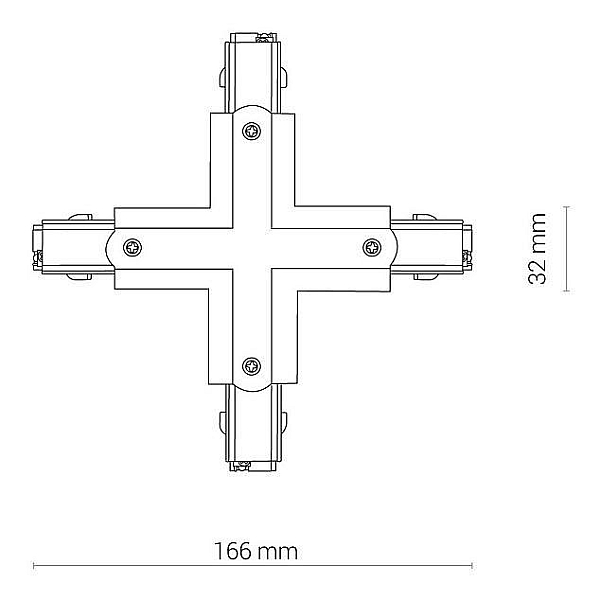 Коннектор X-образный Nowodvorski Ctls Power 8702