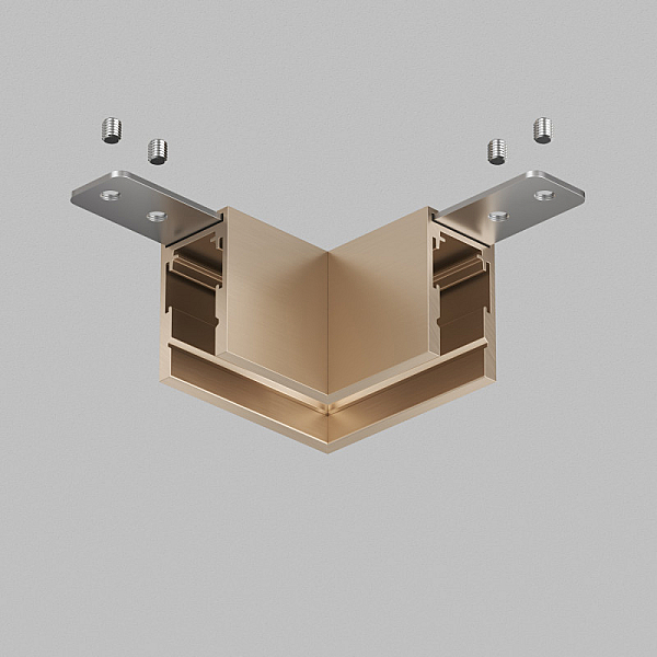 Соединитель для шинопровода Denkirs SHINE PRIME BASE TR4931-CP