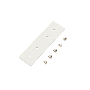 Коннектор прямой накладной для магнитного шинопровода Myfar Accessories for MagLine 23 MT0201-SC-W