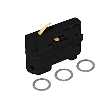 Адаптер для трехфазного трекового светильника Arlight LGD-4TR-ADAPTER-2-BK (D) (IP20 Пластик) 056701