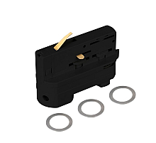 Адаптер для трехфазного трекового светильника Arlight LGD-4TR-ADAPTER-2-BK (D) (IP20 Пластик) 056701
