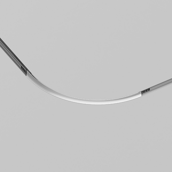 Угловой коннектор для магнитного однофазного трека Maytoni Technical Exility TRA044-angle-W