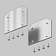 Заглушка Maytoni Technical 2 шт. TRA010MPEC-21S
