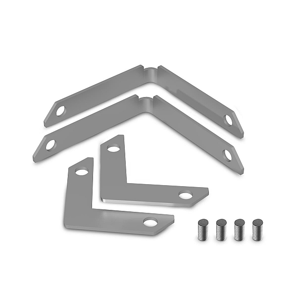 Комплект угловых вертикальных и горизонтальных соединителей Ambrella Light TRACK SYSTEM GL2015