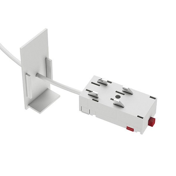 Подвод питания для шинопровода Denkirs TR2100-WH