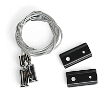 Комплект для подвесного монтажа магнитного шинопровода Voltalighting Light AIJL-CX.1500.TB